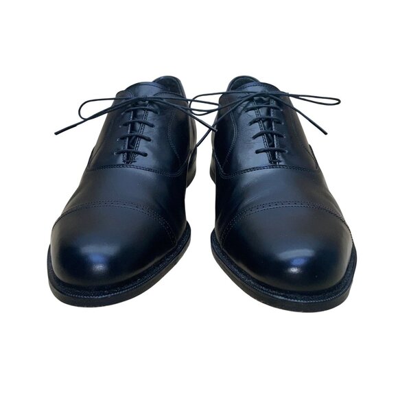 FootJoy Men’s Black Leather Oxford Cap Toe Classic Dress Shoes Size 10.5C main image 5